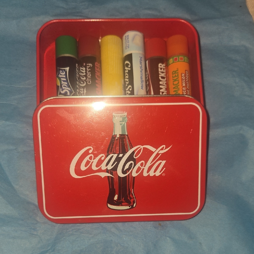 Coca-Cola Lip Balm Collection in Red Tin